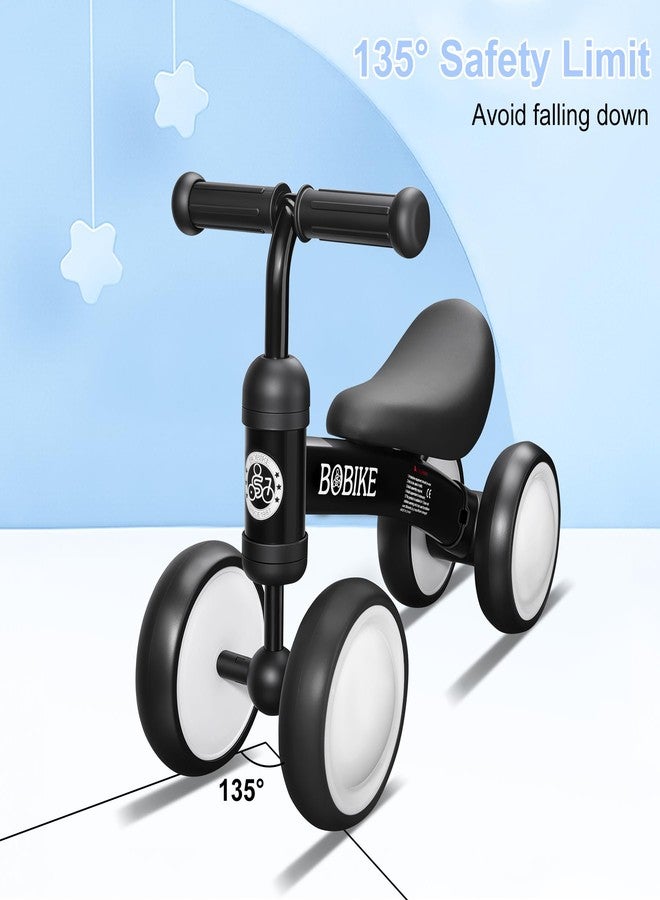 Bobike Baby Balance Bike Toys for 12-36 Months Kids Toy Boy and Girls Gifts Toddler Best First Birthday Gift Children Walker No Pedal Infant 4 Wheels Bicycle (Colorful, Black-Light) - Image 4